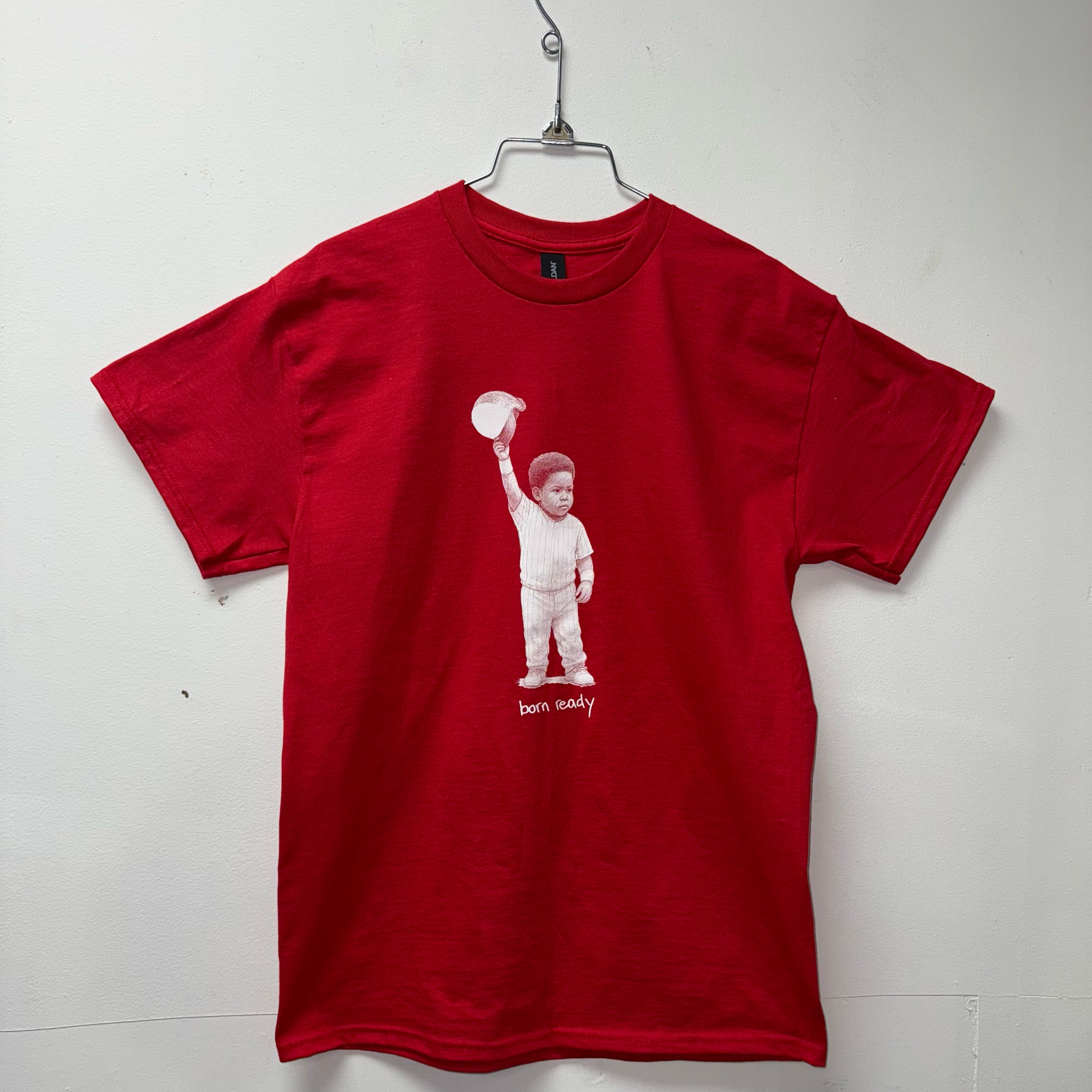 born ready tee - red (holiday edition)